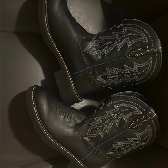 Justin Leather Boots    Size 6.5 - Picture 3 of 6